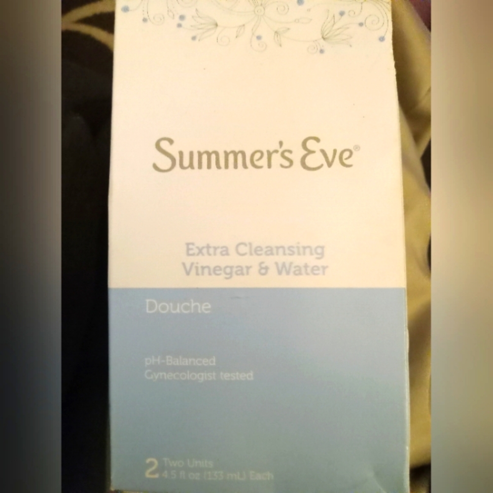 Summers Eve Extra Cleansing Vinegar and Water Douche 2 Pack 4.5oz Each